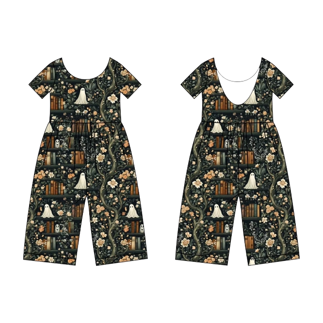Bookish Boos Romper