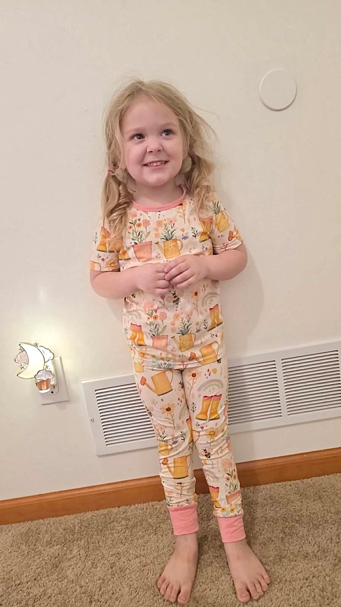 Garden Giggles Short Sleeve Two Piece