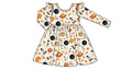 Planets in Bloom Long Sleeve Dress with Shorts