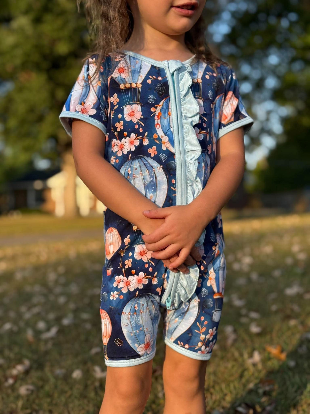 Up & Away Ruffle Shortie