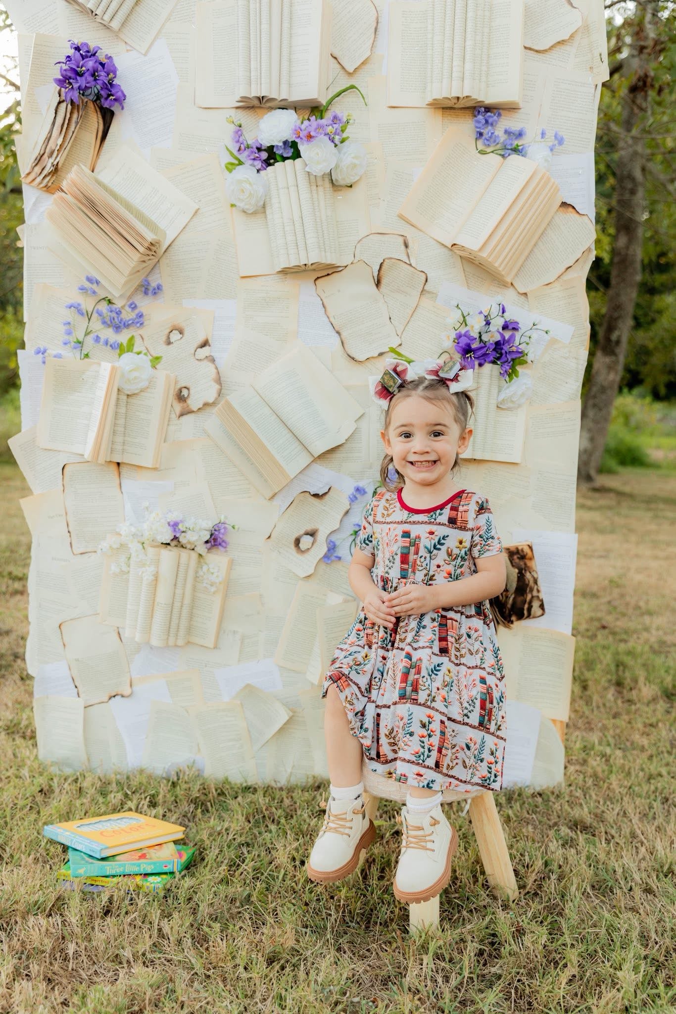 Chapter & Charm Dress with Shorties