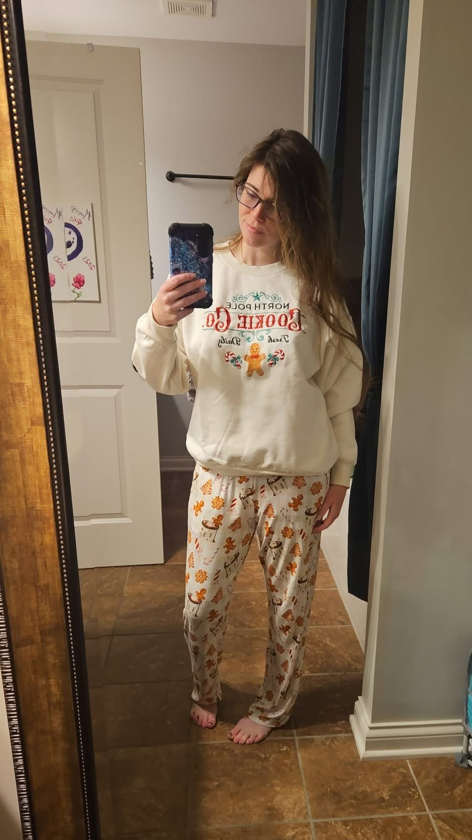 Gingerbrew Crew Adult Pajama Pants