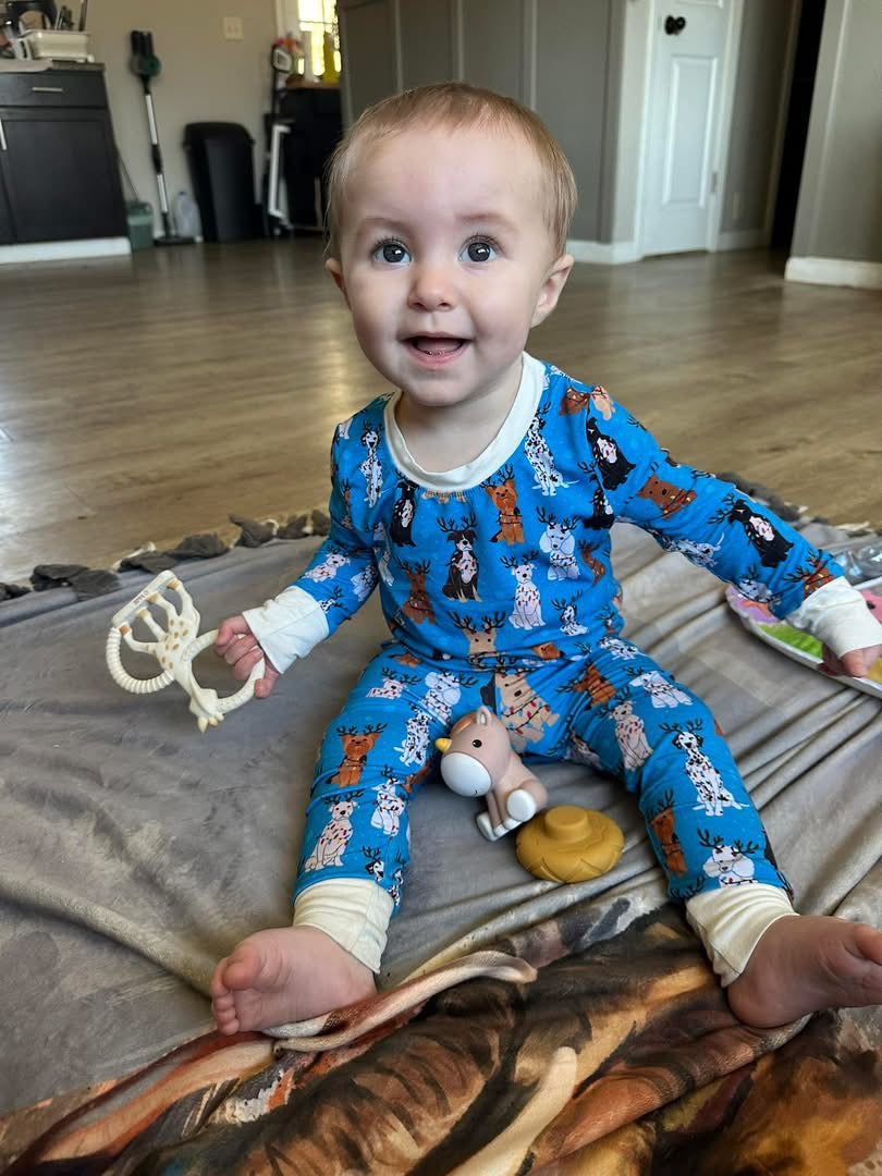 Bark the Halls Long sleeve Two piece